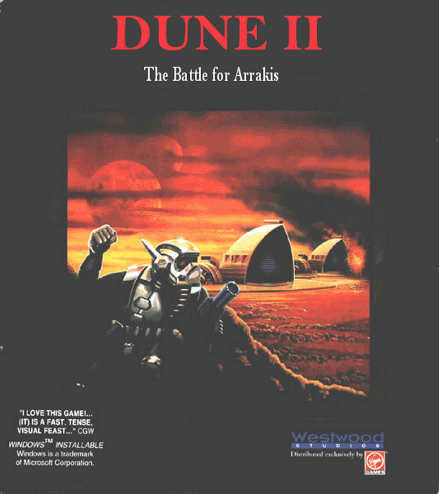 GAMES PC DUNE 2-THE BATTLE FOR ARRAKIS User Manual
