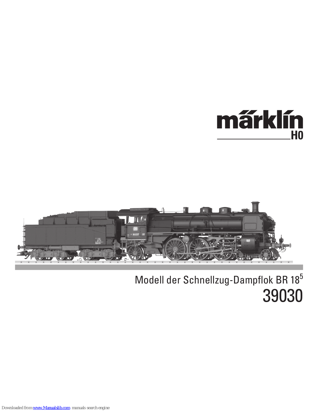 marklin 39030 User Manual - ManualMachine.com