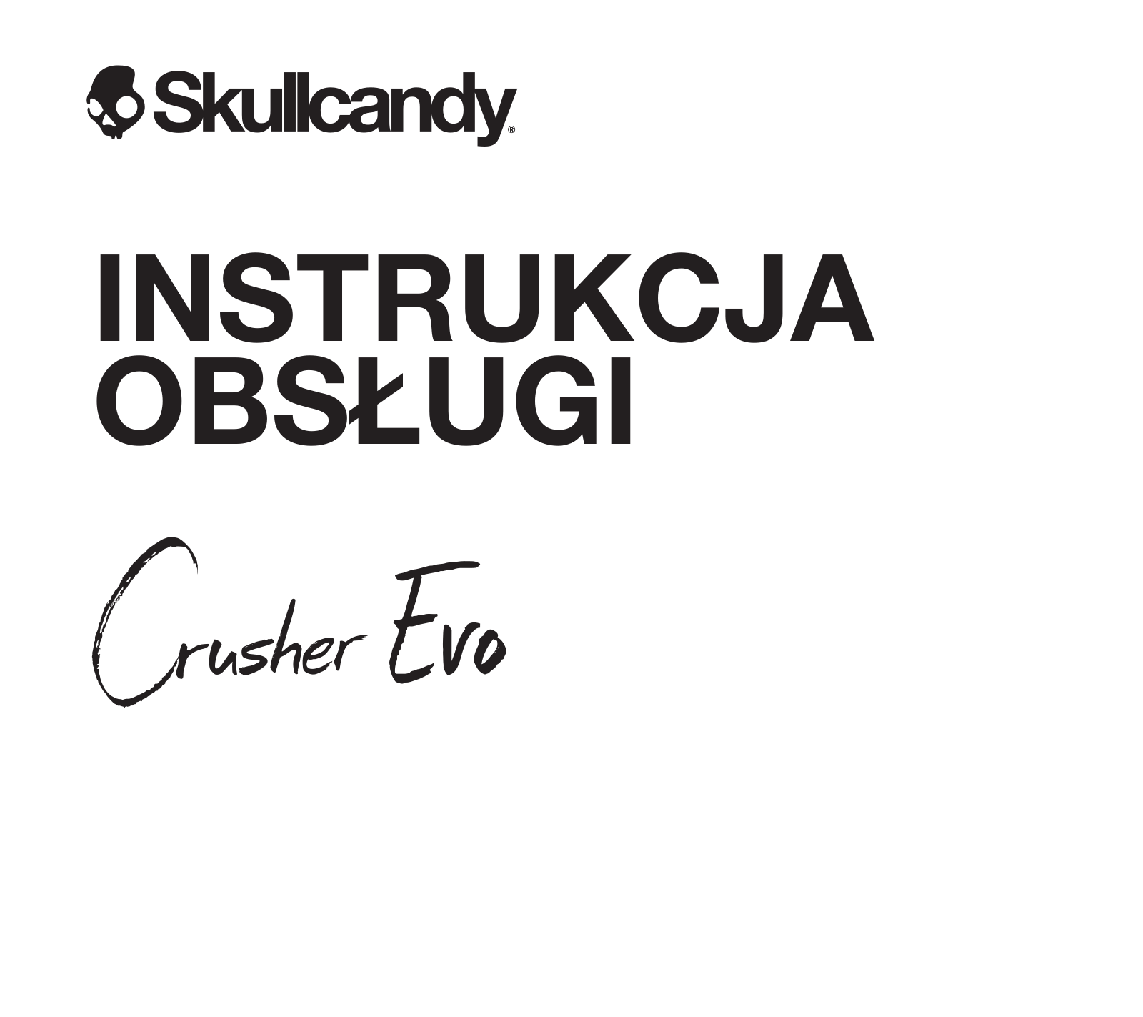 SKULLCANDY Crusher Evo User guide - ManualMachine.com