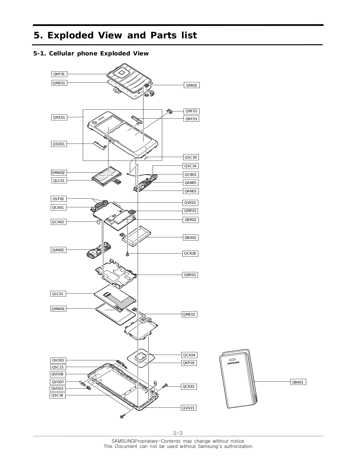 Samsung SGH-M620, SPH-M620 WRASPR