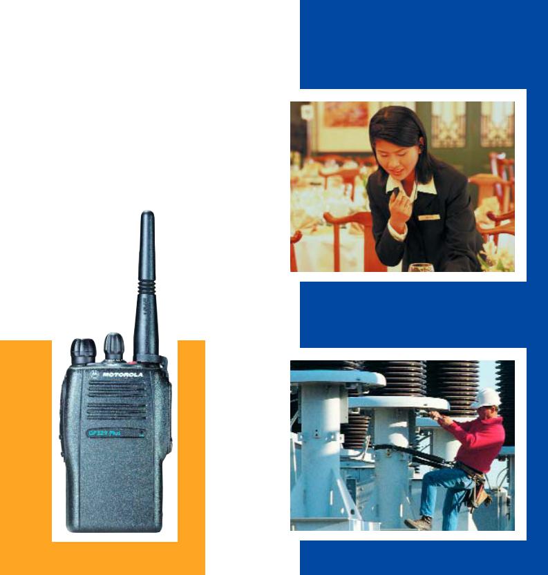 Motorola GP339 PLUS, GP329 PLUS User Manual