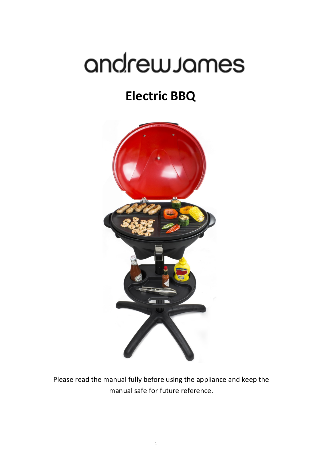 Andrew James Barbeque User Manual