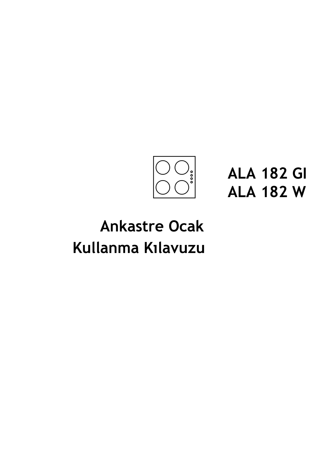 Altus ALA182GI, ALA182W User manual