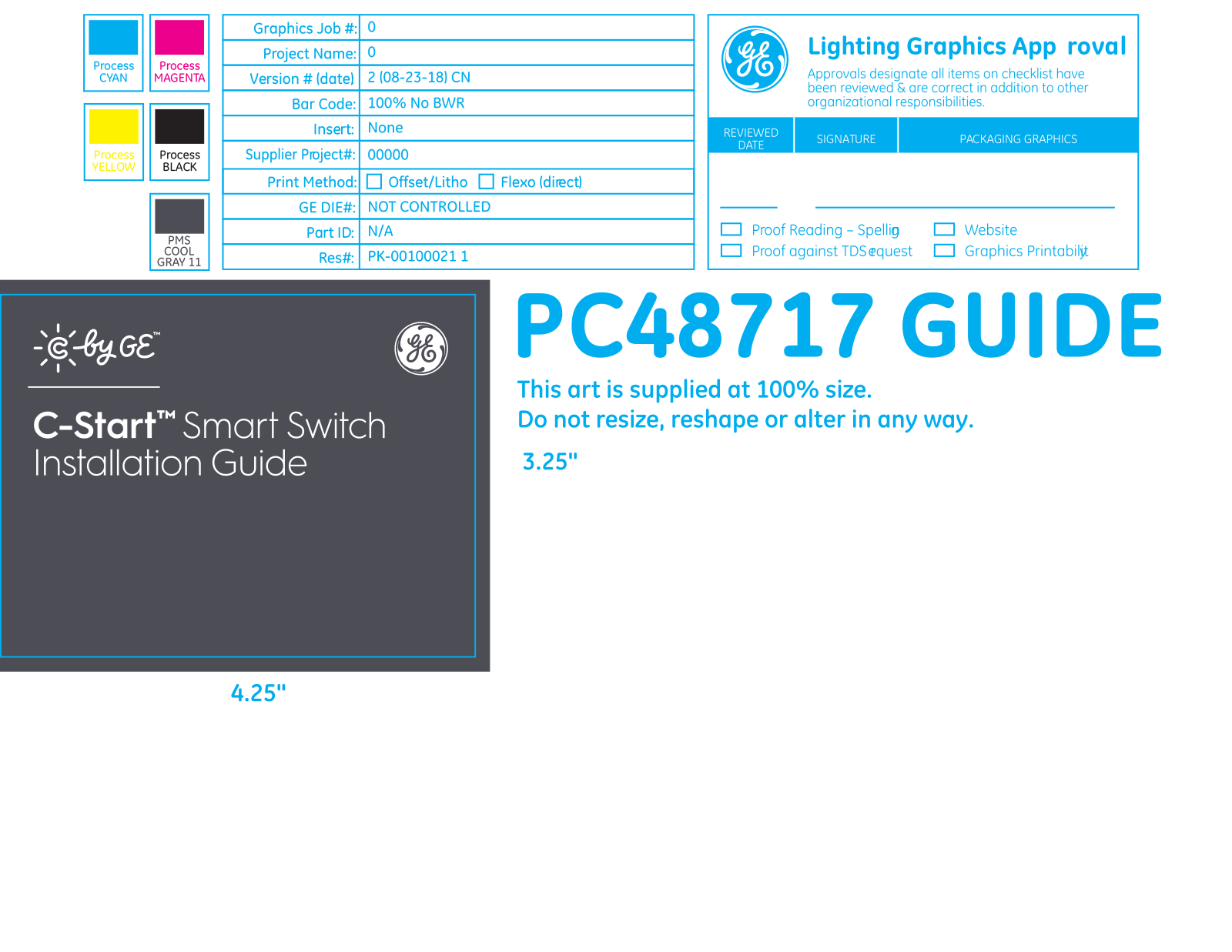 GE Lighting CSWDMXXBWF1 Users manual