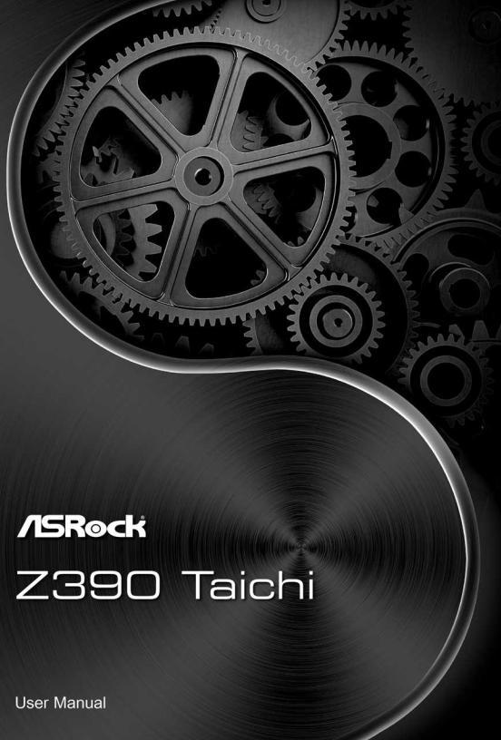 ASRock Z390 Taichi Service Manual