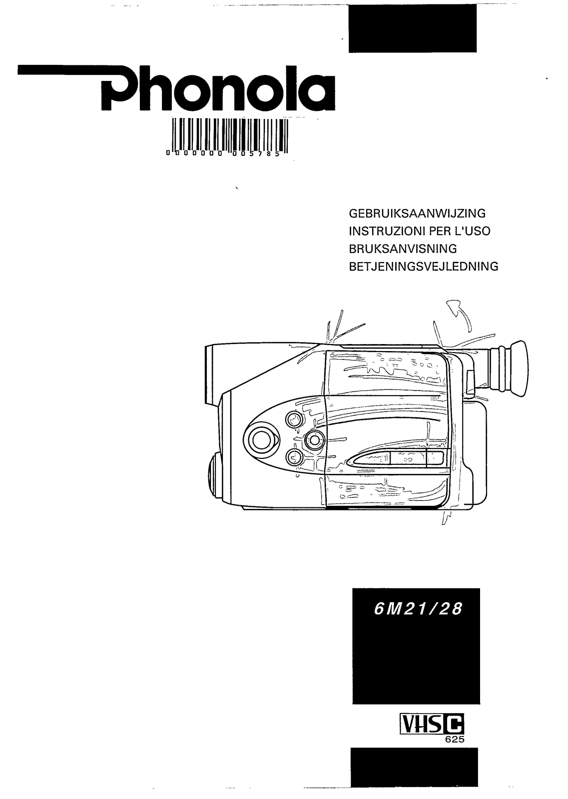 Philips 6M21/28 User Manual