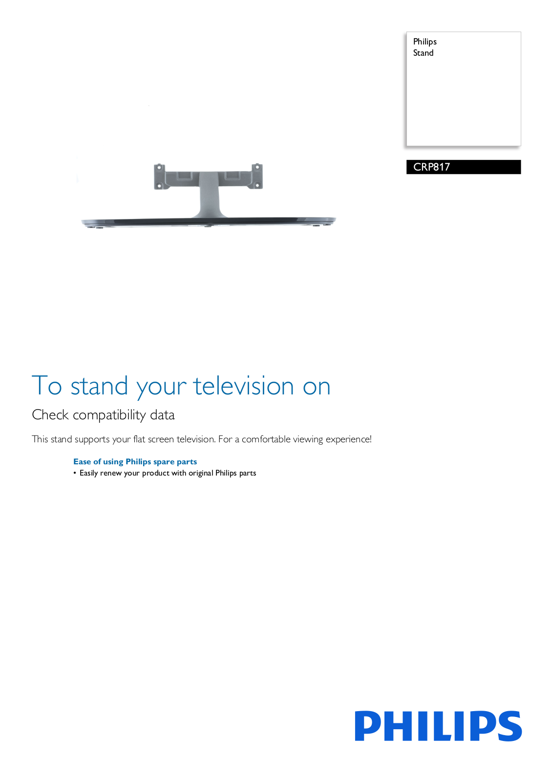 Philips CRP817/01 leaflet - ManualMachine.com