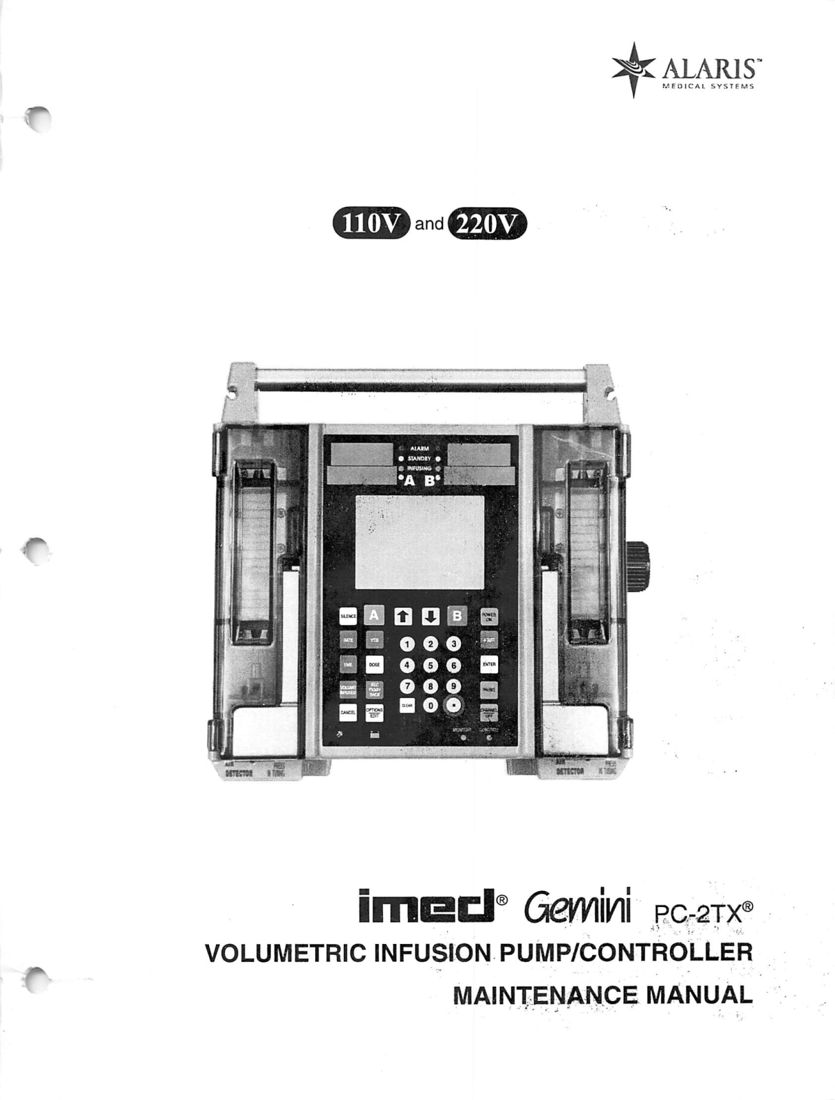 Imed Gemini PC-2TX Service manual