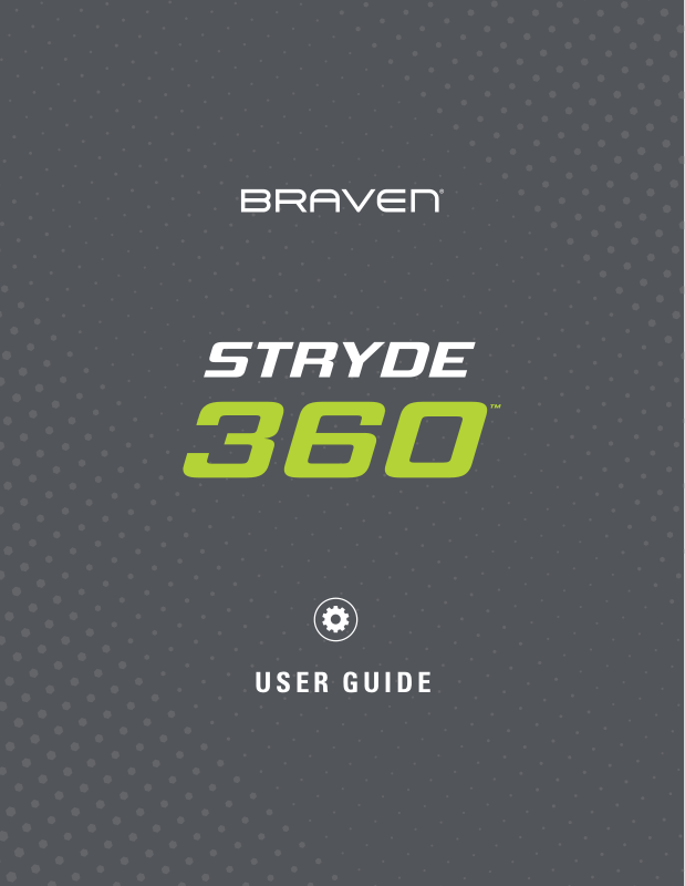 Braven Stryde 360 Speaker Manual
