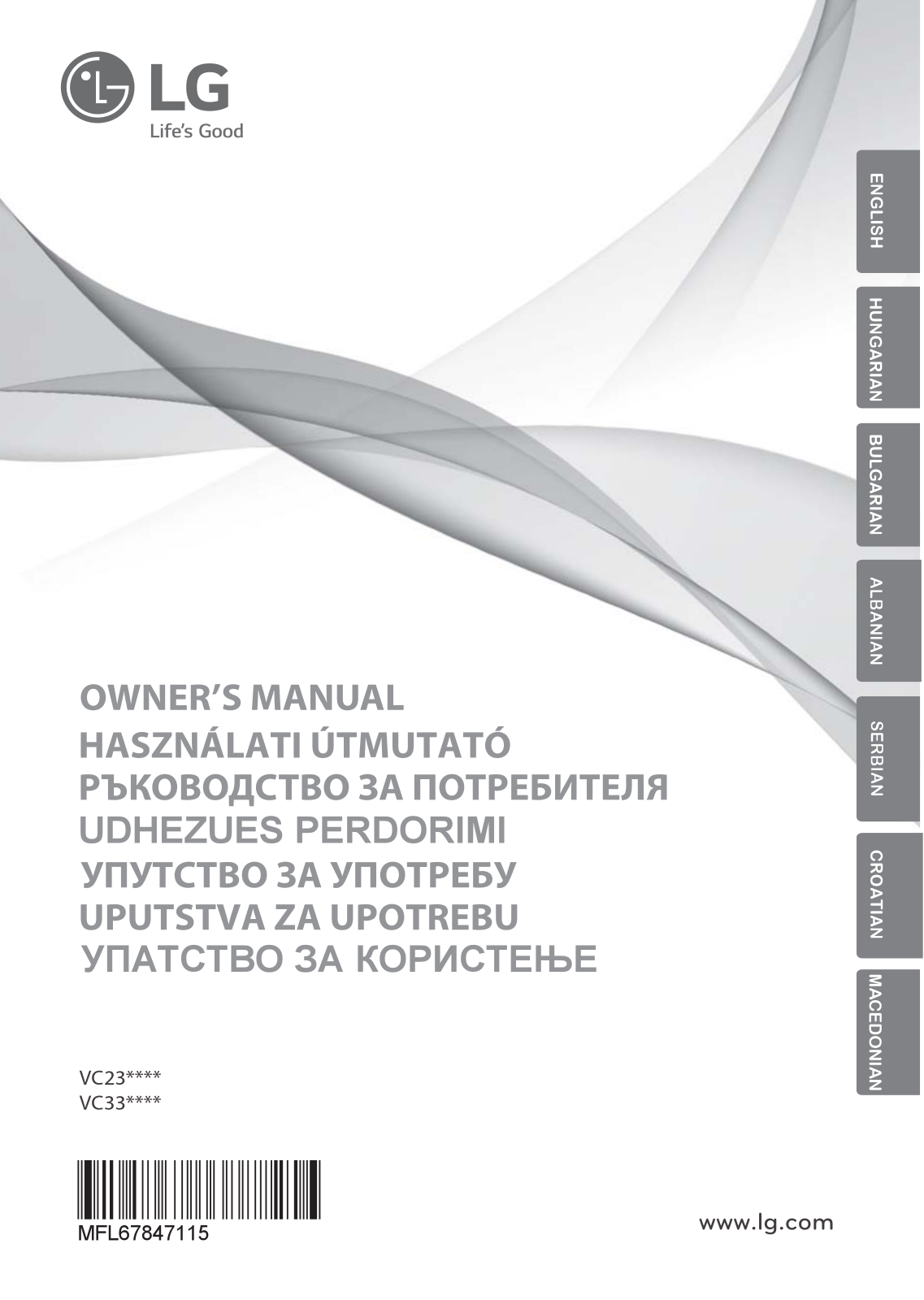 LG VC2320NND Owner's Manual