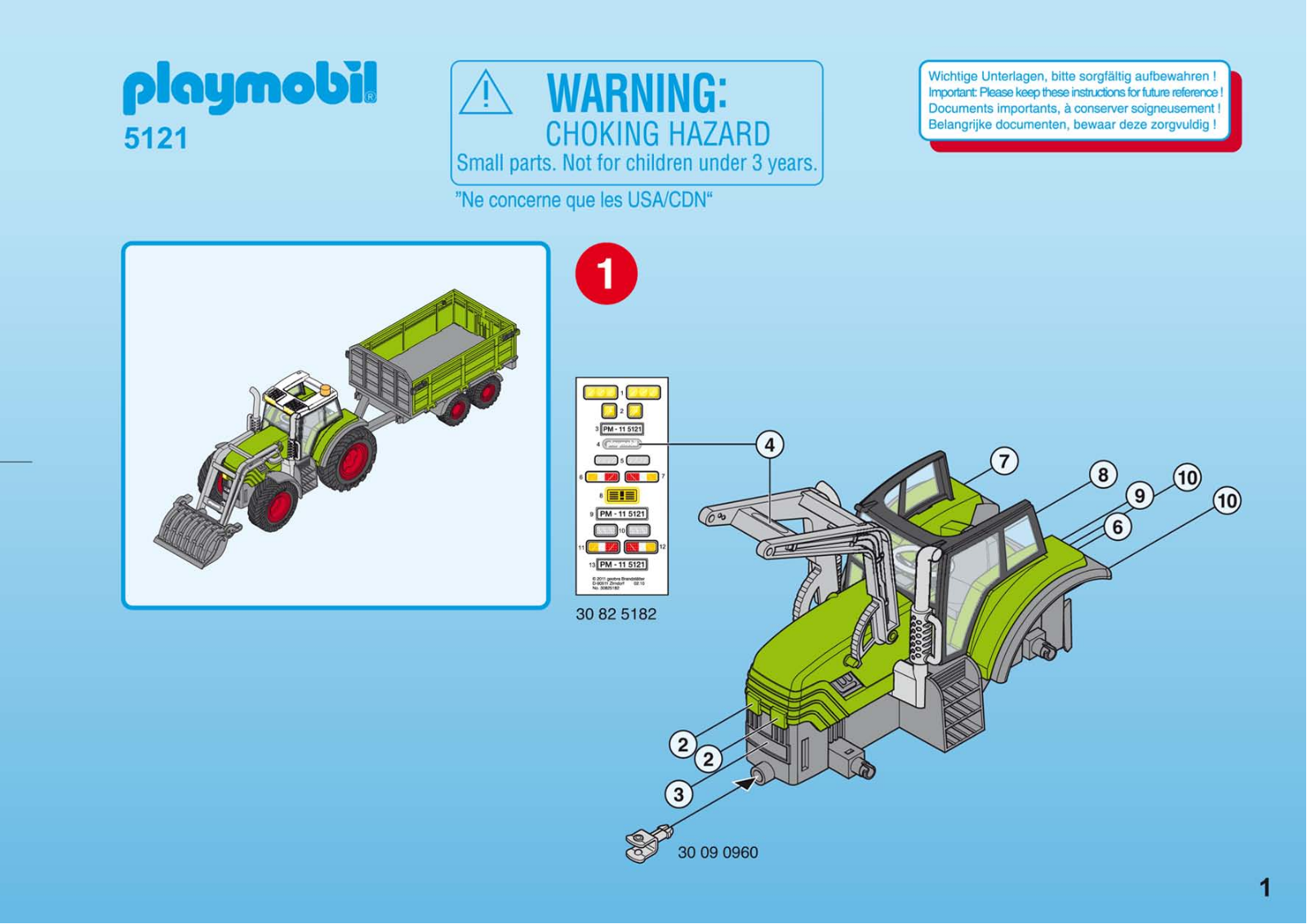 Playmobil 5121 Instructions