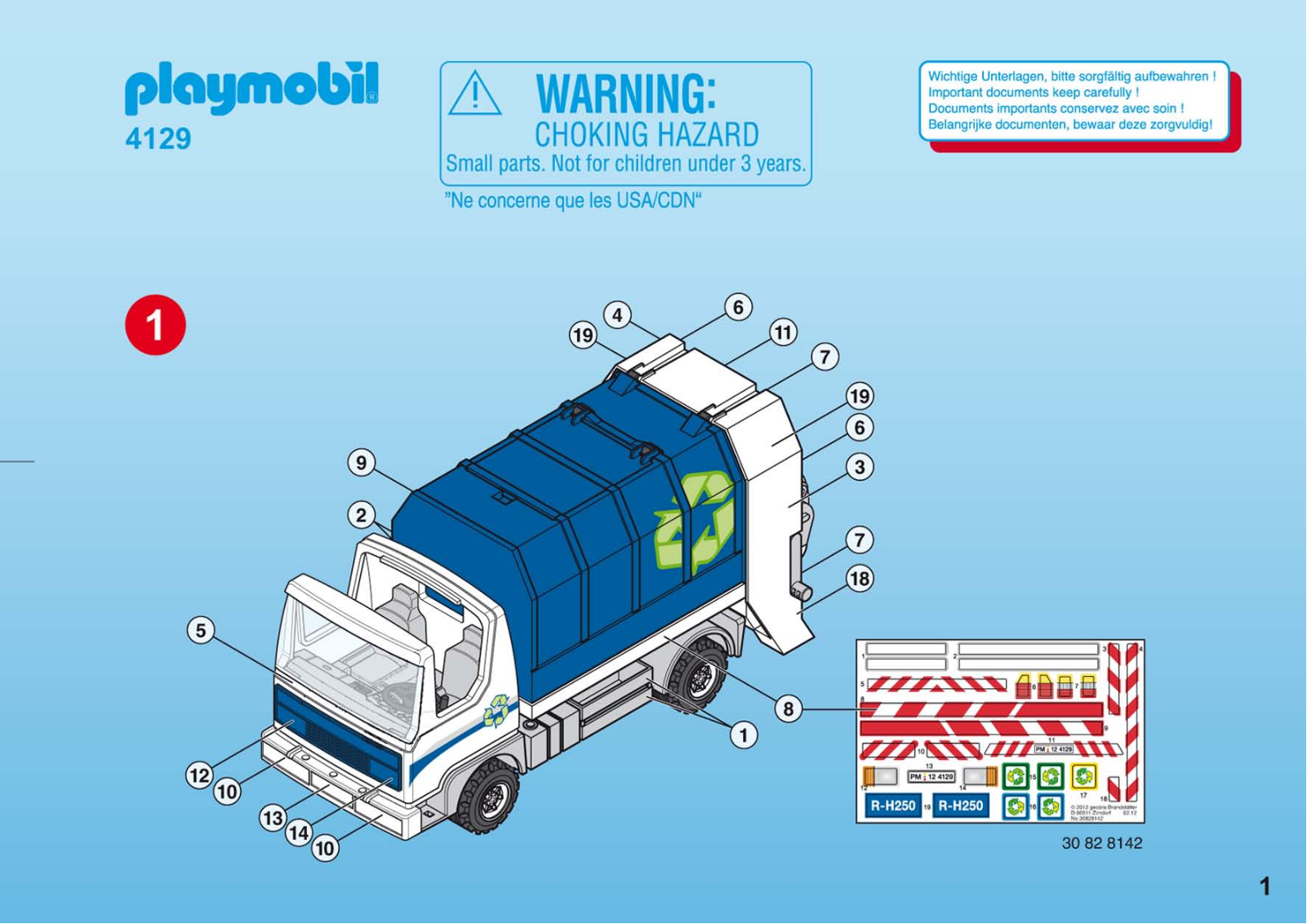 Playmobil 4129 Instructions