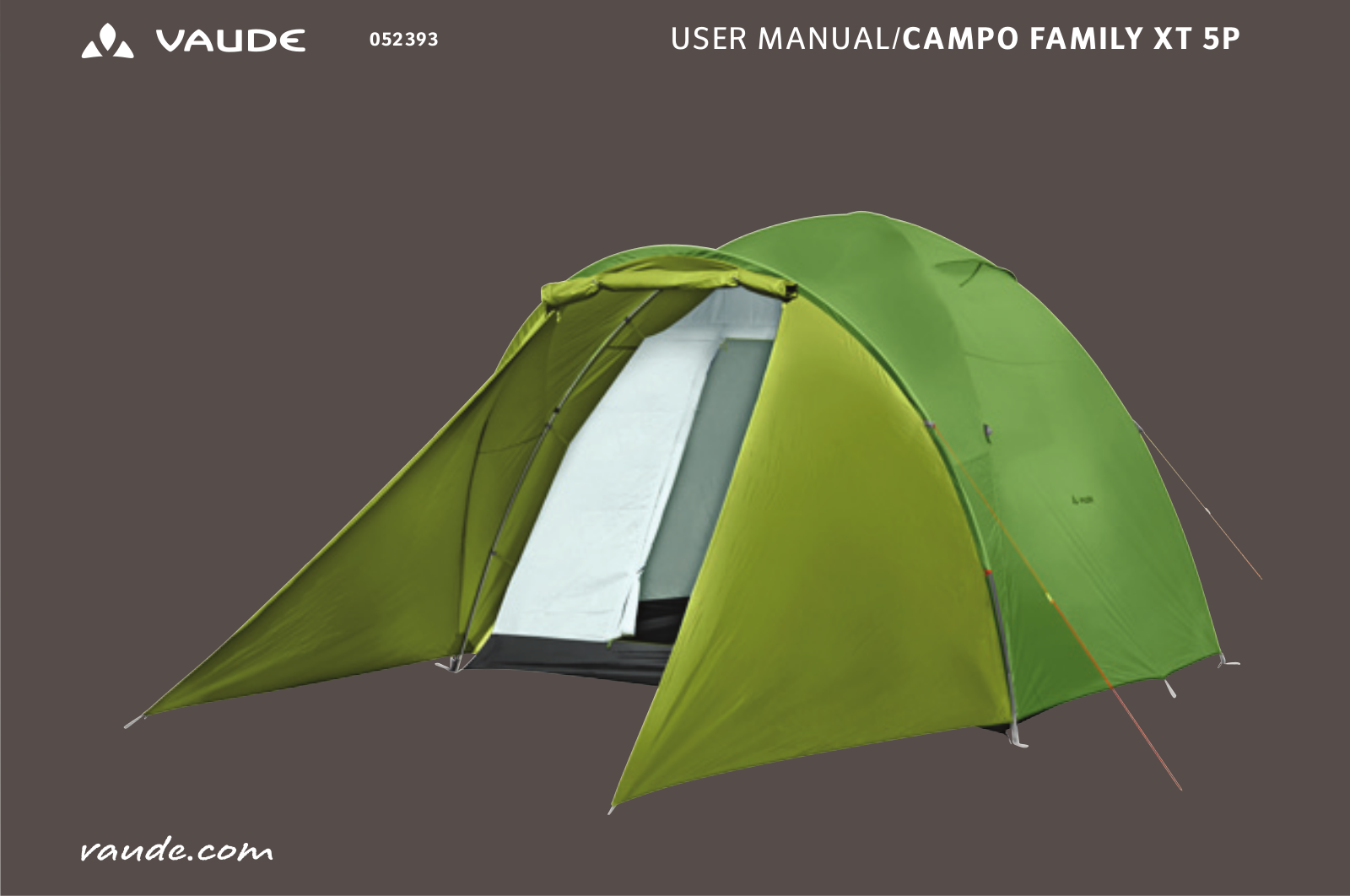 VAUDE Campo Family XT 5P User Manual