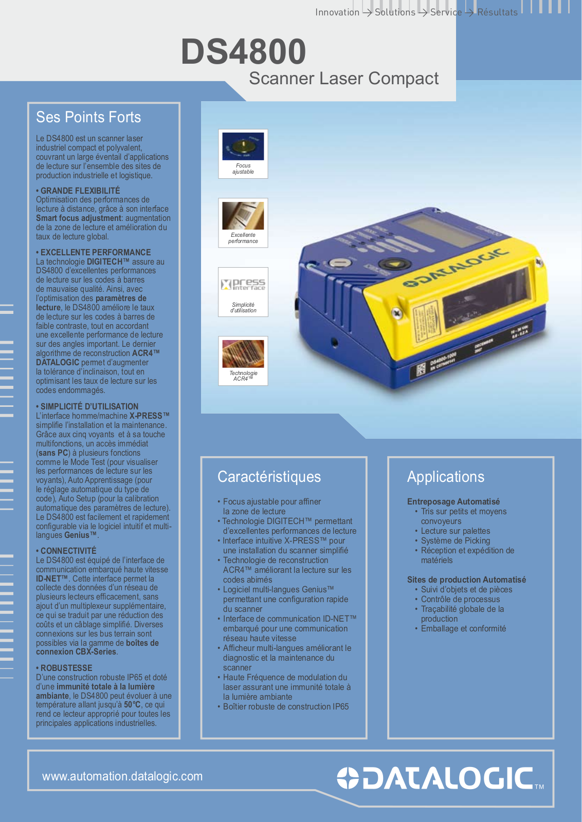 Datalogic DS4800 User Manual