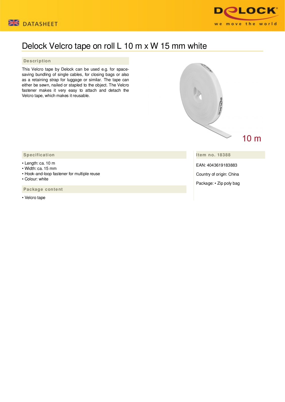 DELOCK 18388 Datasheet - ManualMachine.com