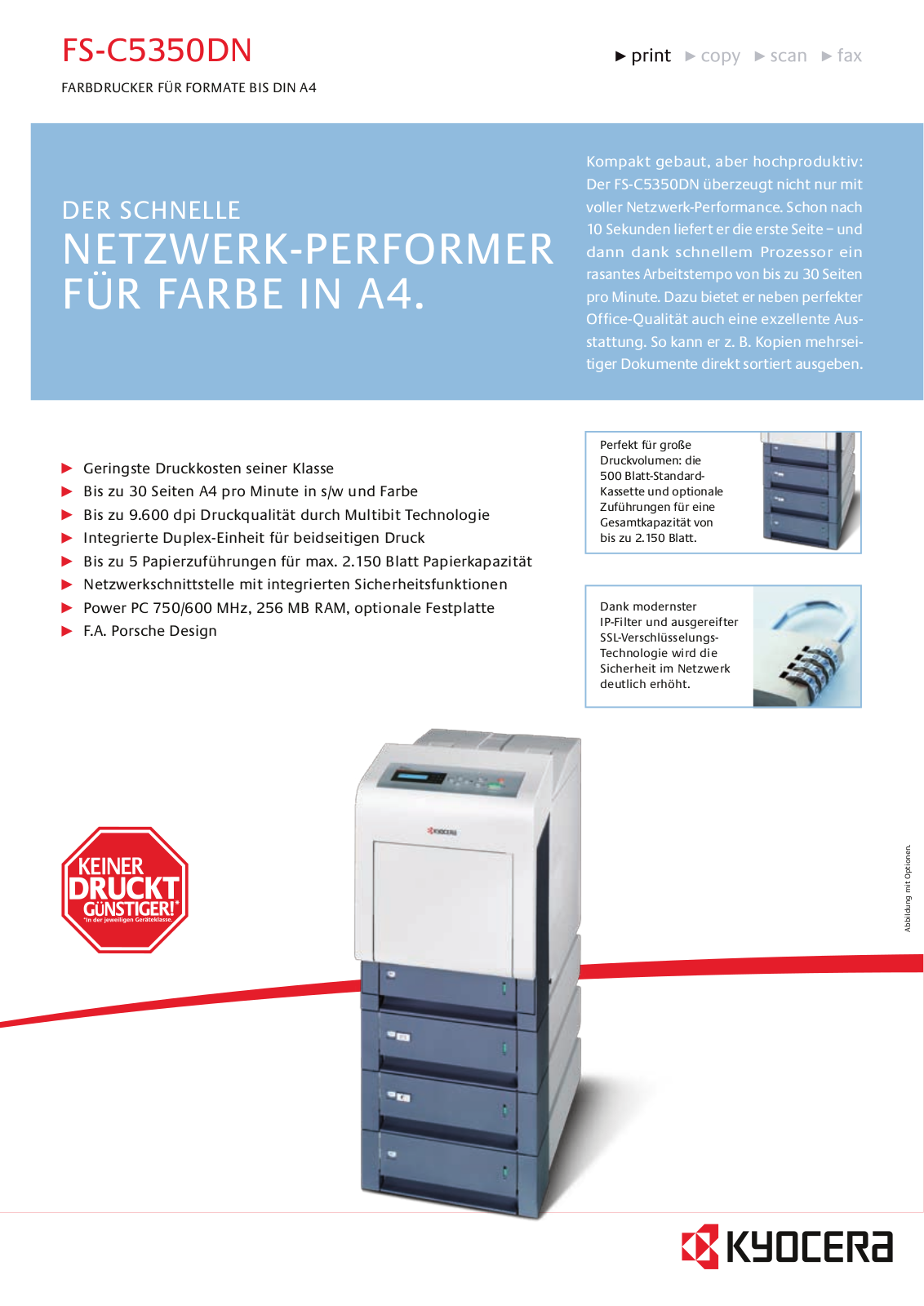 Kyocera FS-C5350DN Brochure