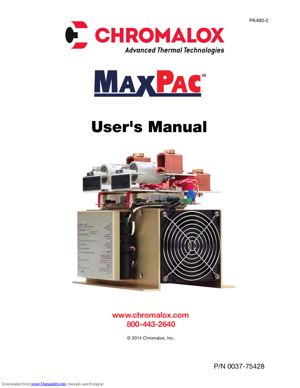 Chromalox MaxPac series, MaxPac III, MaxPac IP, MaxPac I, MaxPac II User Manual