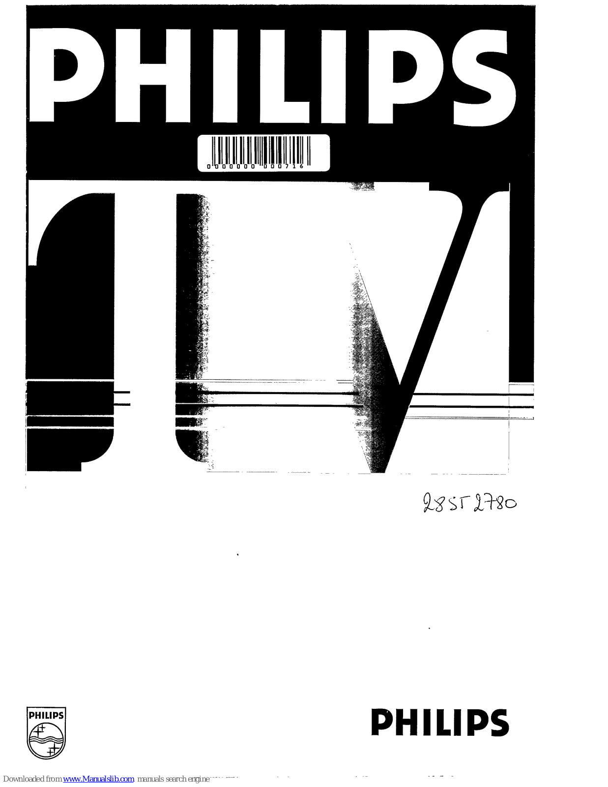 Philips 28ST2780 Owner's Manual