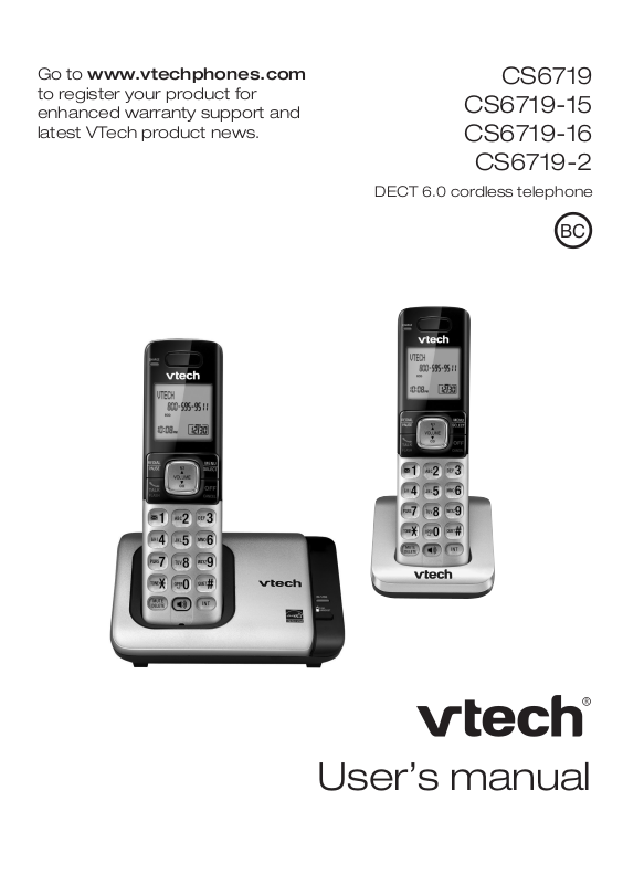 vtech-cs6719-cs6719-2-user-manual