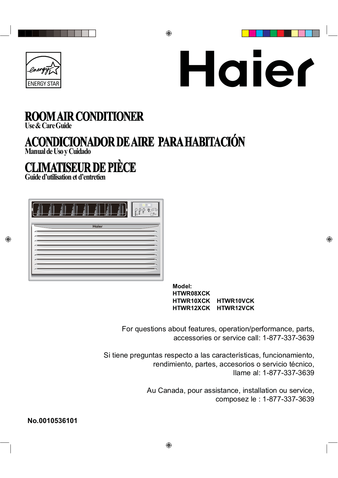 Haier Est10xcm Owner's Manual