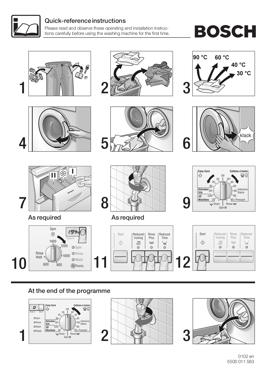 Bosch WFO2864GB User Manual