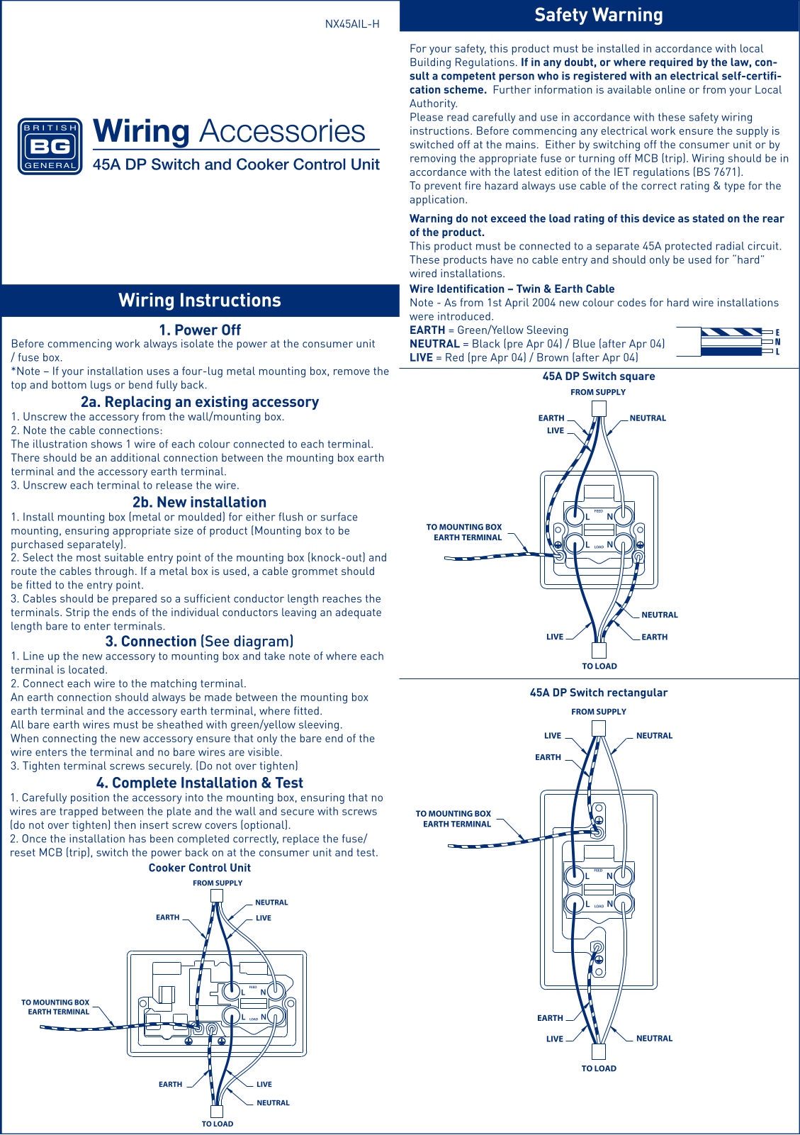 BG Electrical 975B User guide - ManualMachine.com