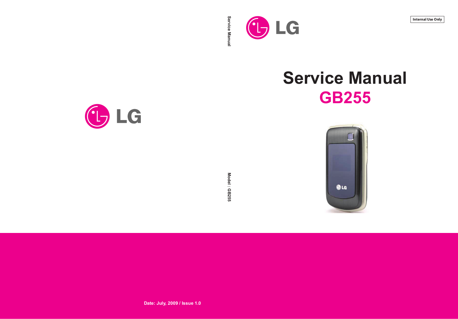 LG GB225, GB255 Service Manual