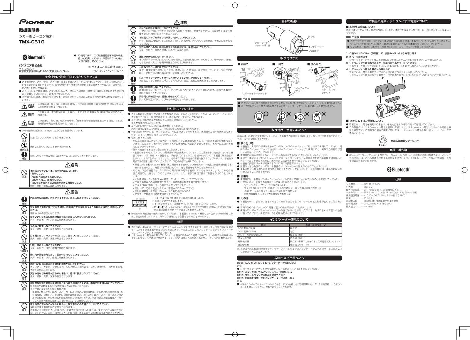 Hosiden HRM5087 User Manual