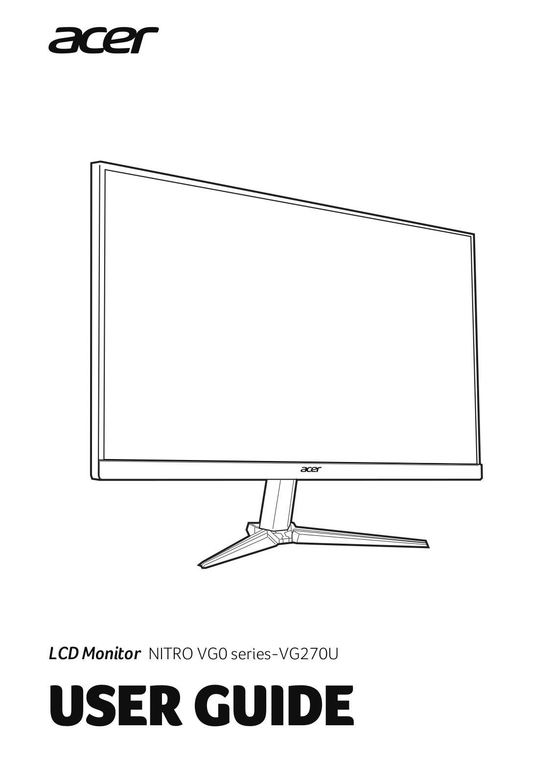 Acer VG0 User manual