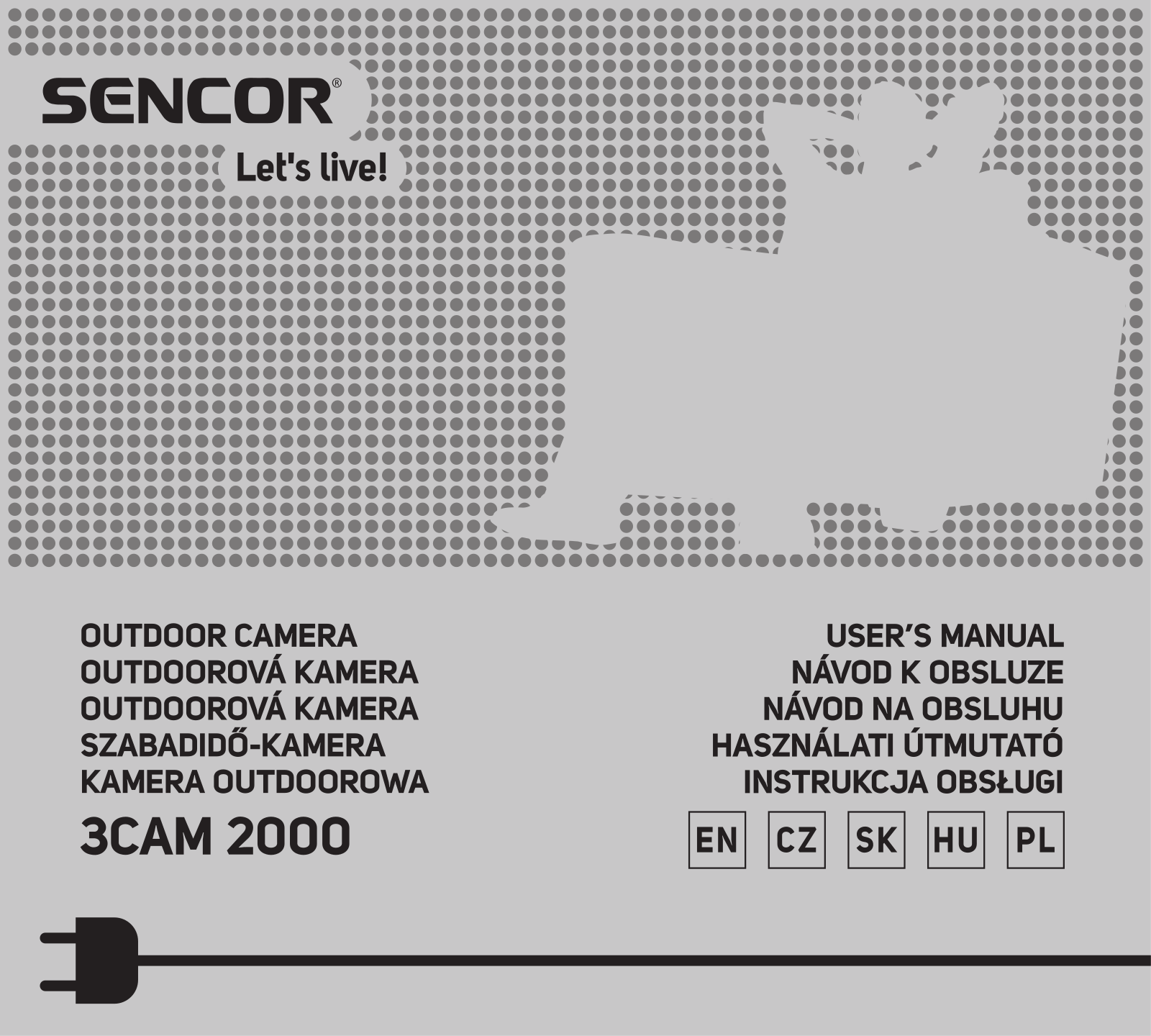 Sencor 3CAM 2000 User Manual