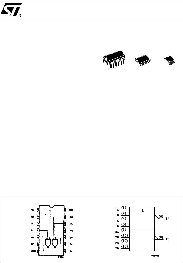 ST M74HC20 User Manual