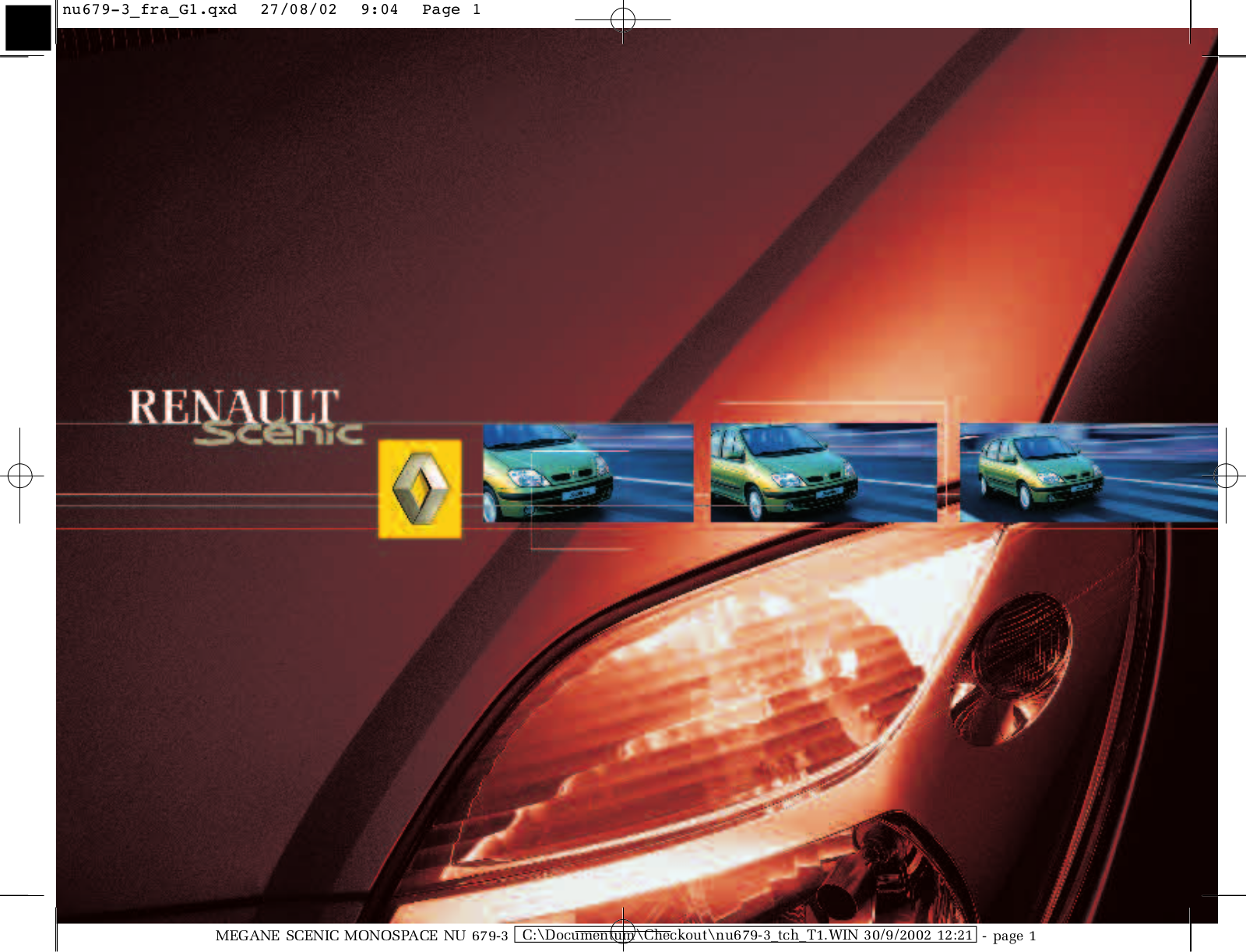 Renault Scénic 2002 User Manual