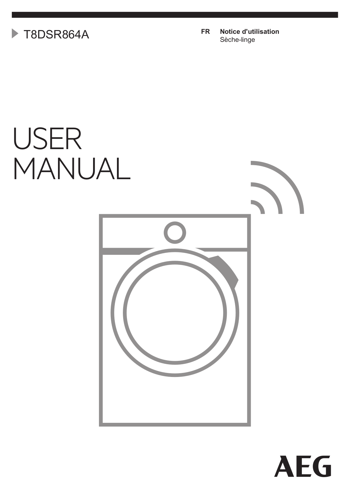 Aeg T8DSR864A User Manual