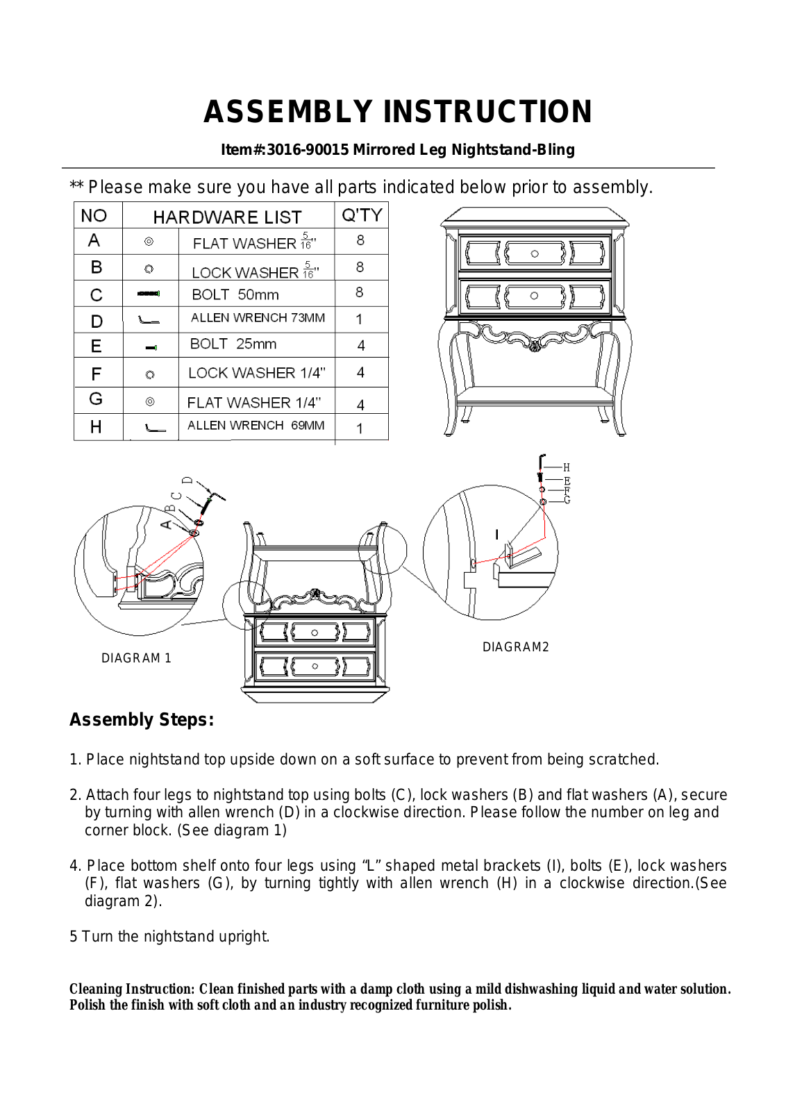 Hooker 3016-90015 Assembly Instructions - ManualMachine.com