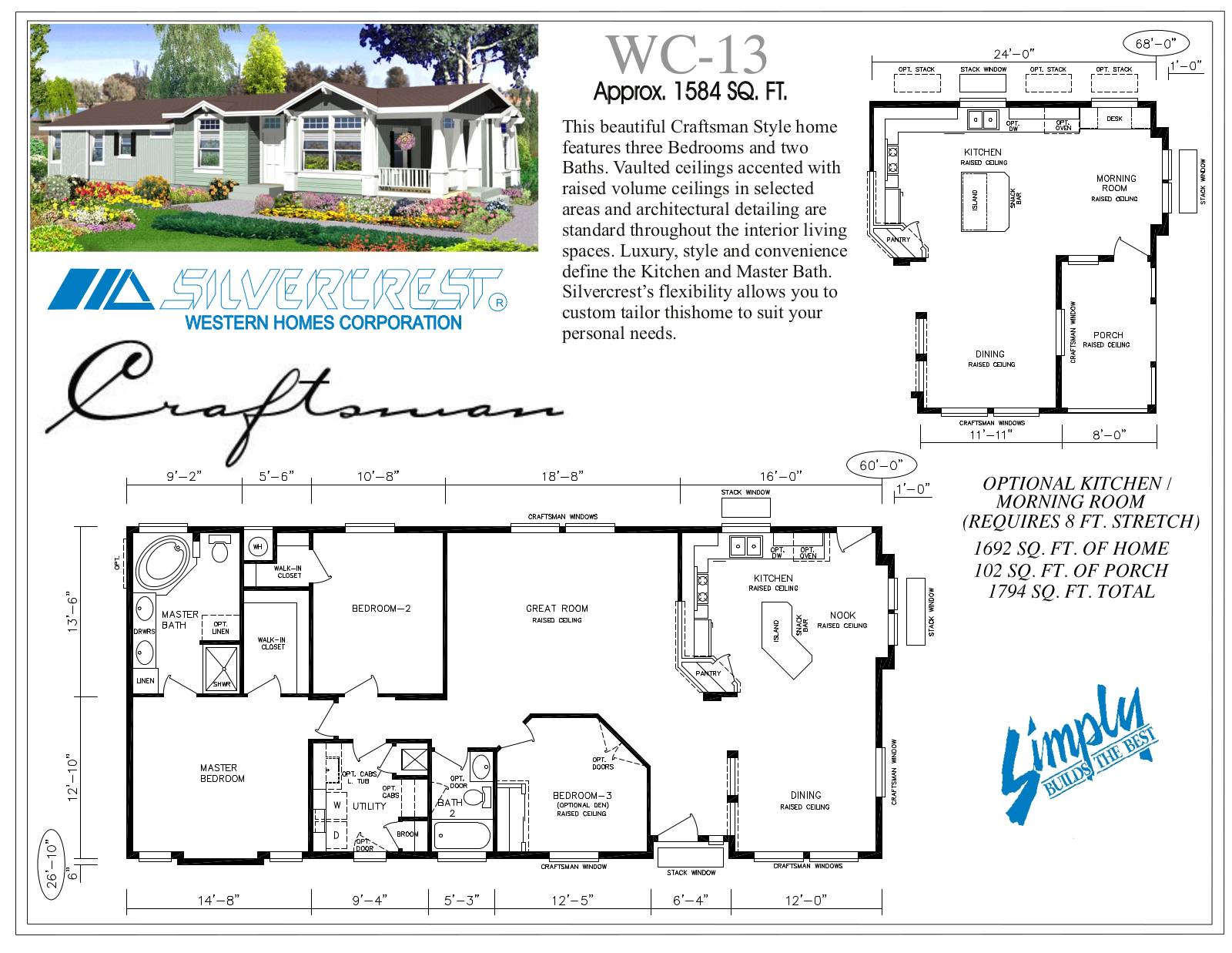 Silvercrest WC13 Floor Plan