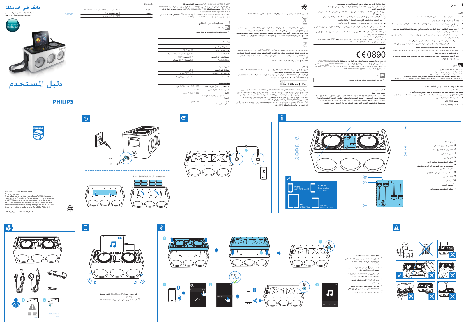 Philips DS8900 Getting Started Guide