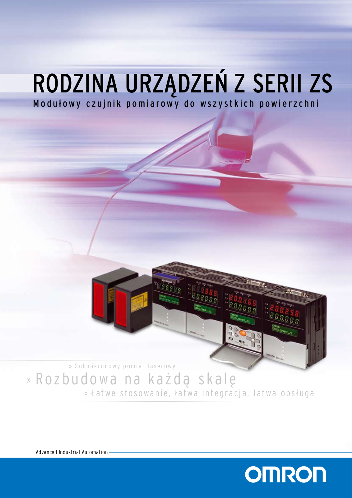 Omron ZS series BROCHURE