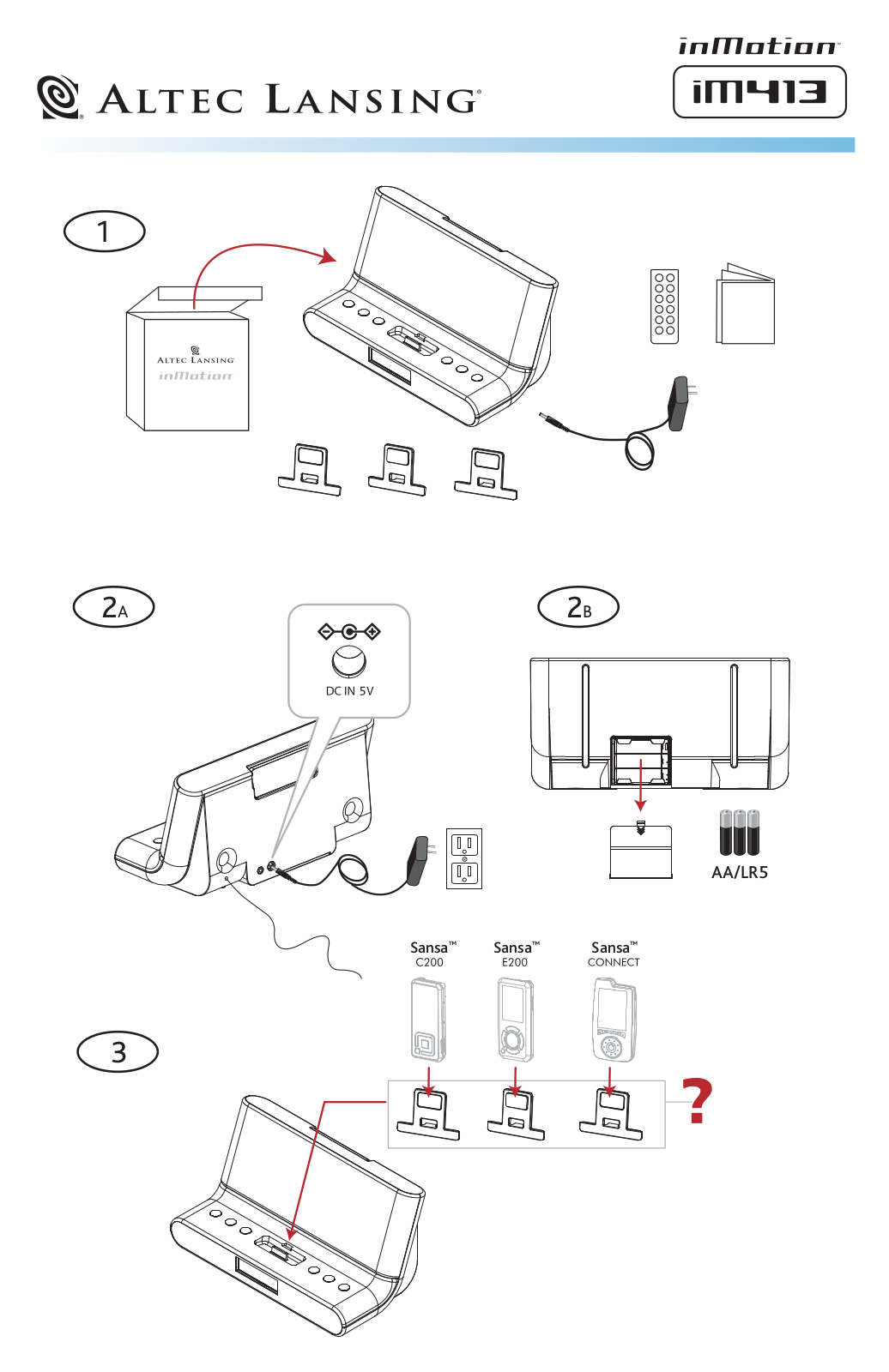 Altec Lansing iM413 User Manual