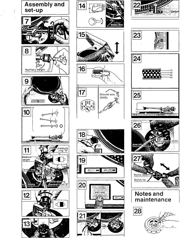 technics SL-1200 User Manual
