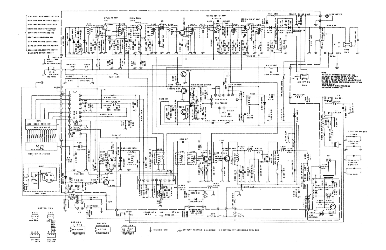 Midland 150m Schematic