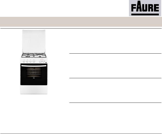 Faure FCM6509CWA product sheet