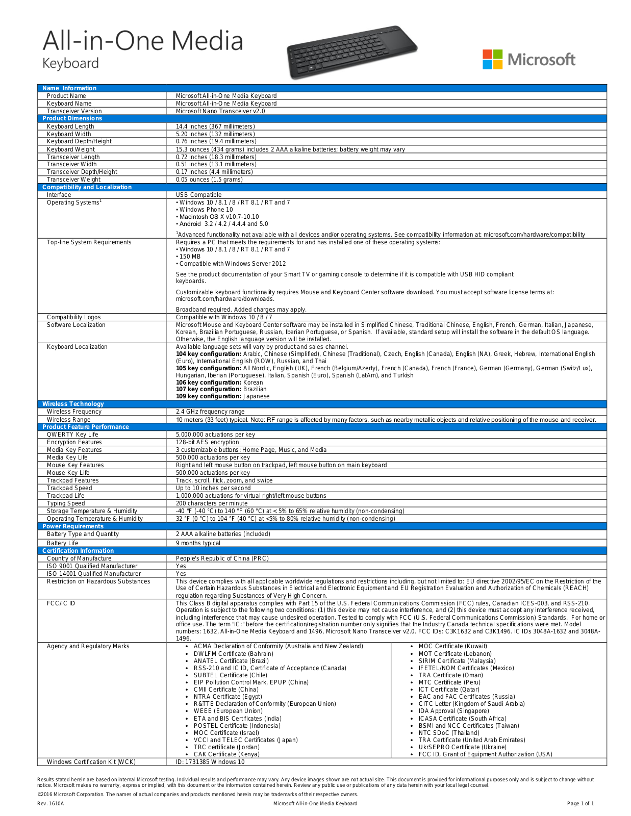 Microsoft N9Z-00008 User Manual