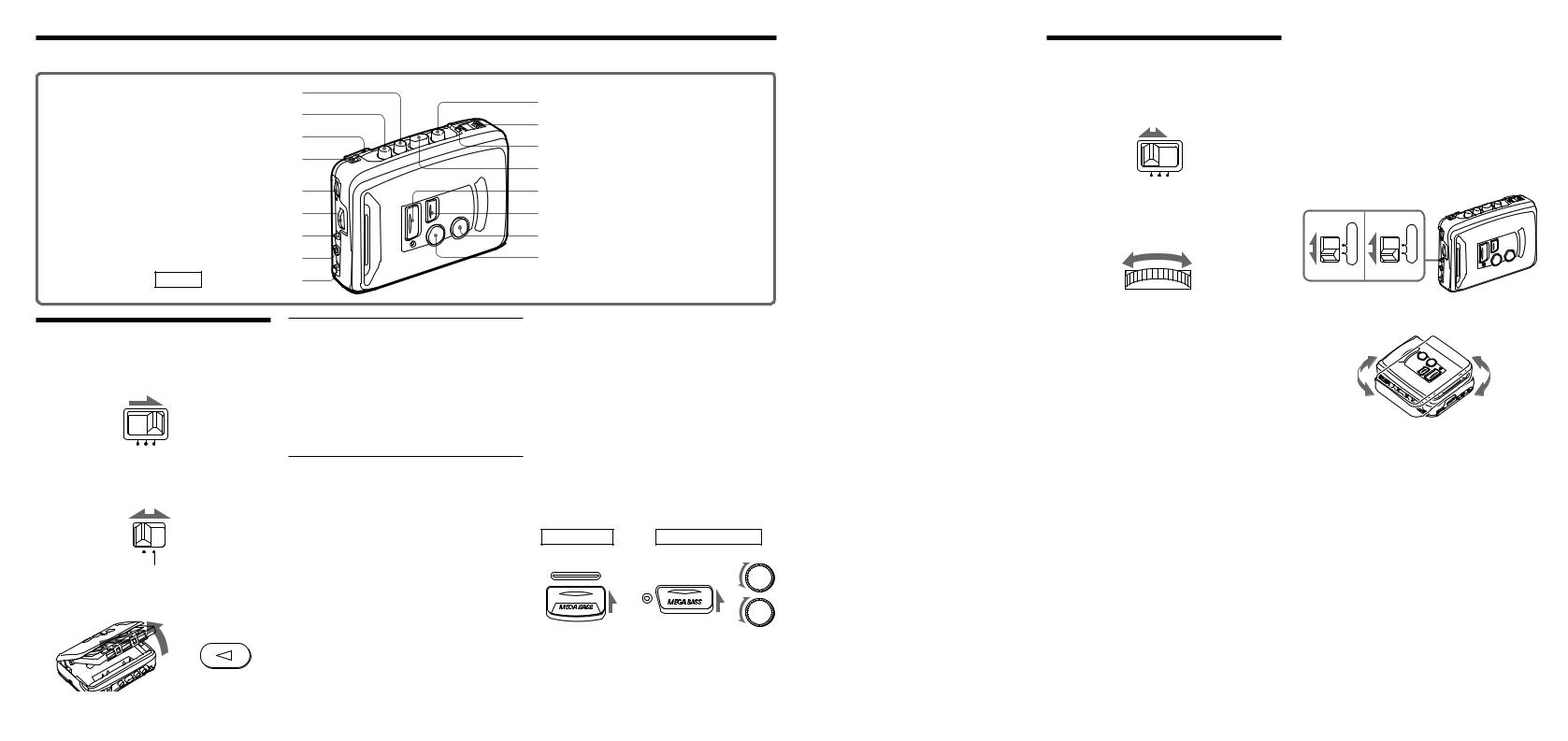 Sony WM-FX373, WM-FX375, WM-FX173, WM-FX171, WM-FX177 Operating Instructions