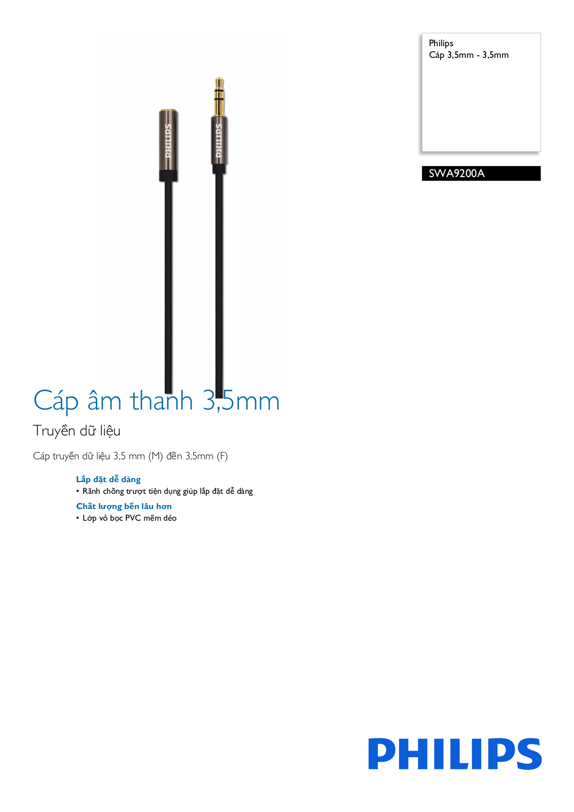 Philips SWA9200A/94 Leaflet - ManualMachine.com