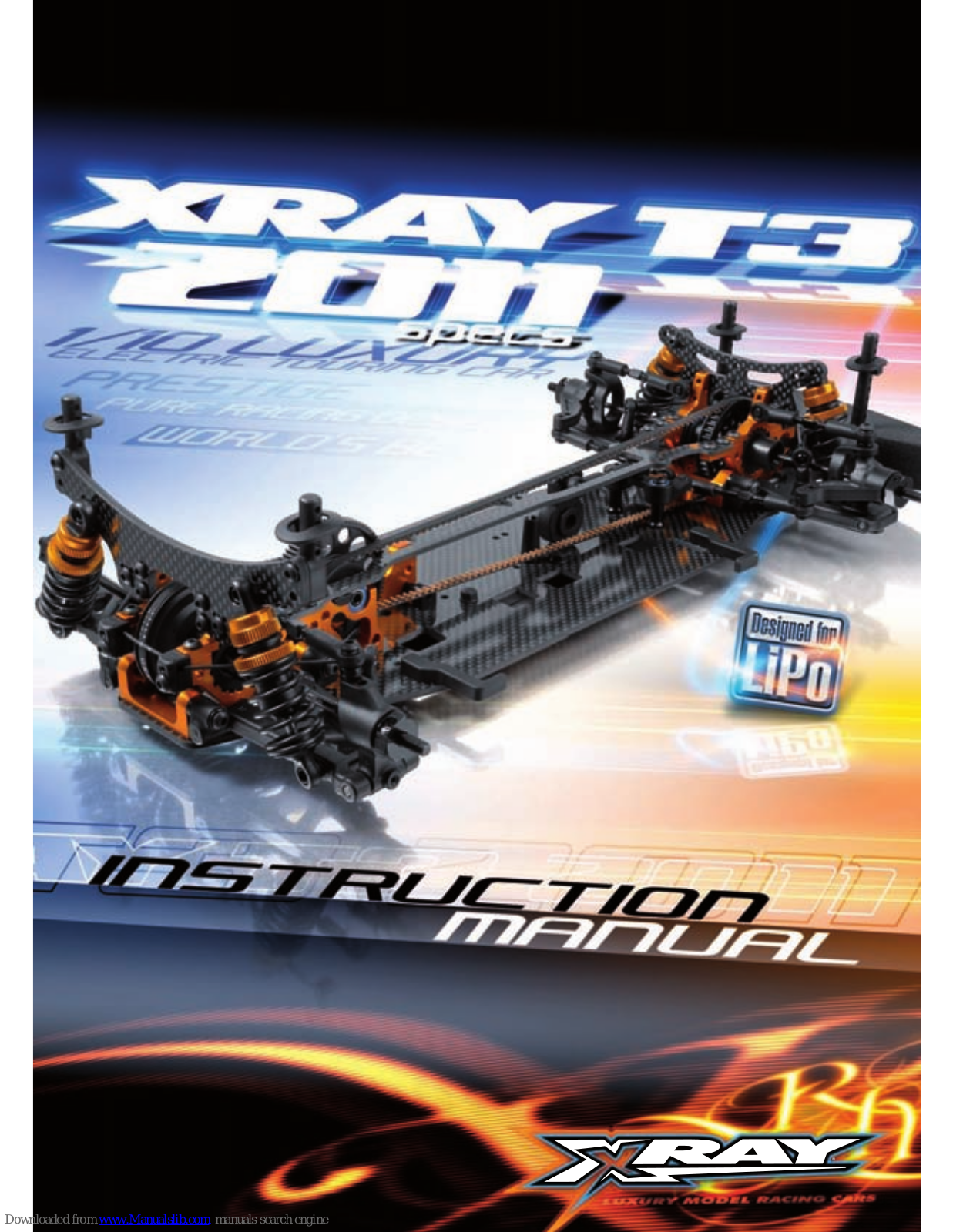 Xray T3 (2011) Instruction Manual