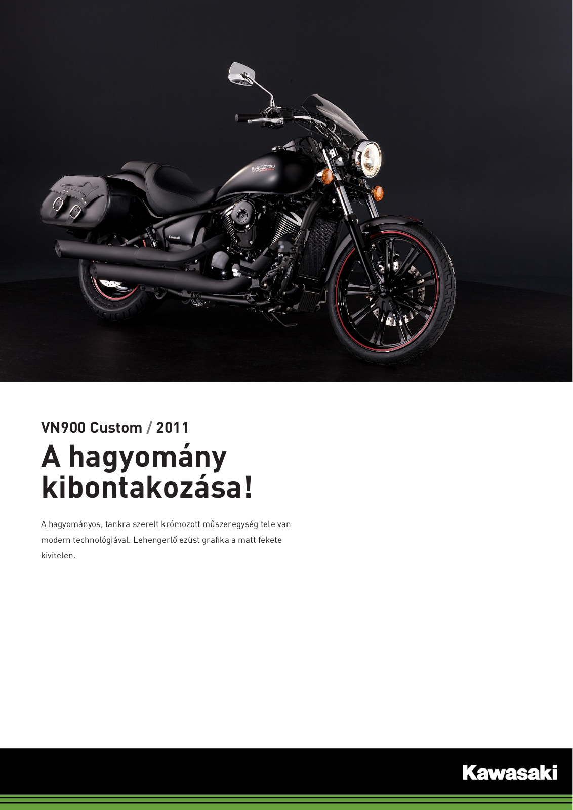 Kawasaki VN 900 CUSTOM Brochure