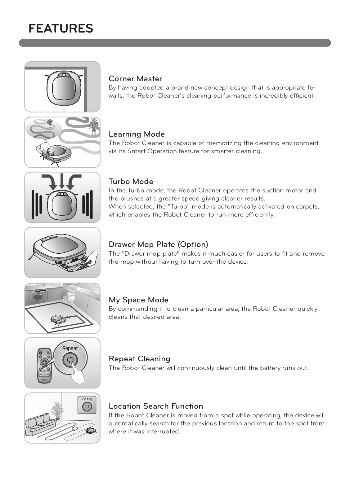 LG VSR8604PG, VR8600OB, VR8602RR, VRD830MGPCM Instruction manual