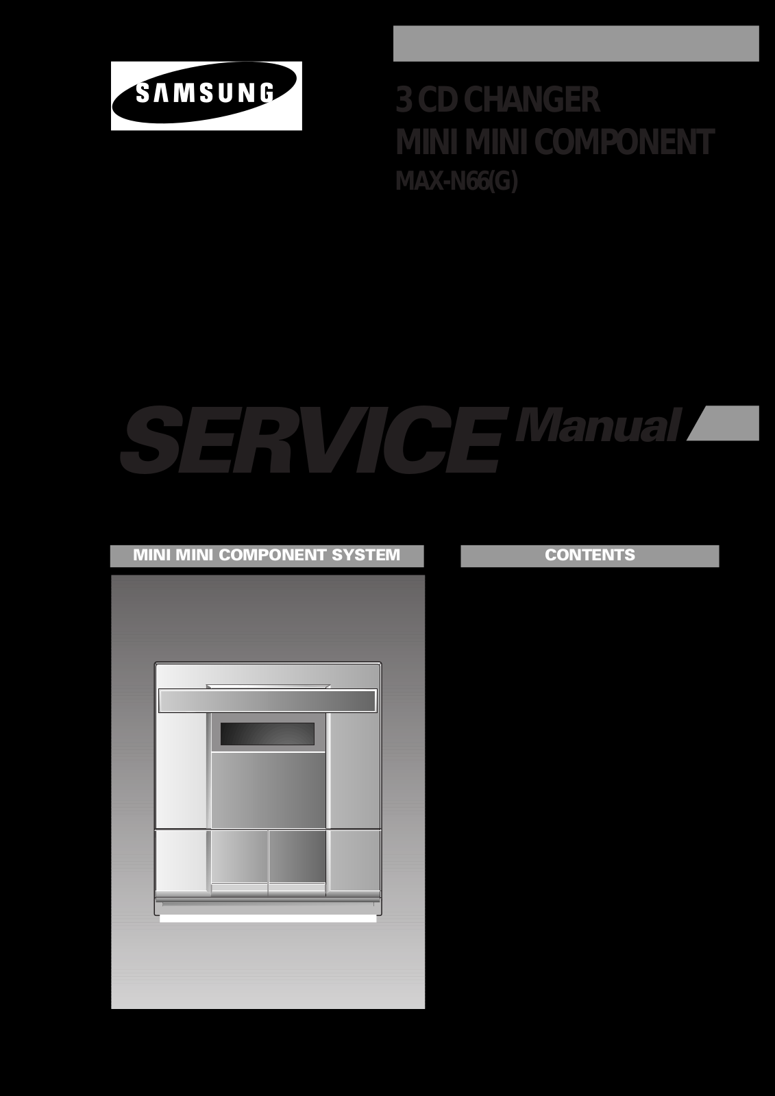 SAMSUNG MAX-N66 Service Manual