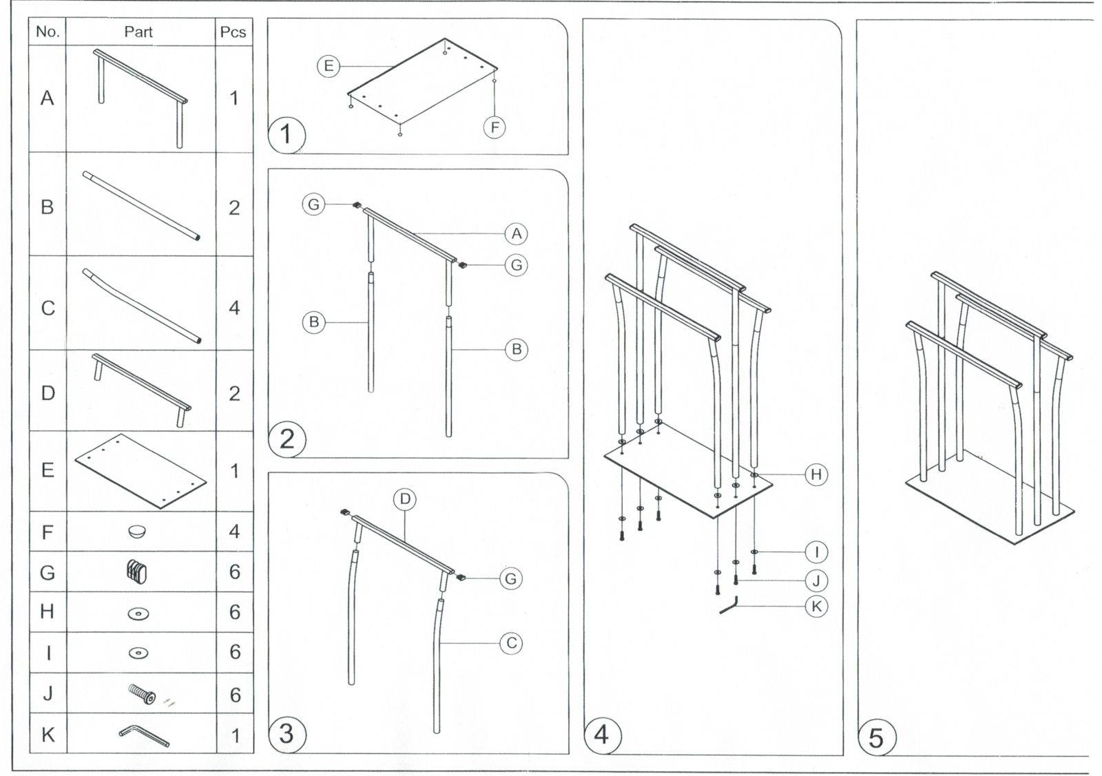 Evideco EDDE1805 Installation & Assembly - ManualMachine.com
