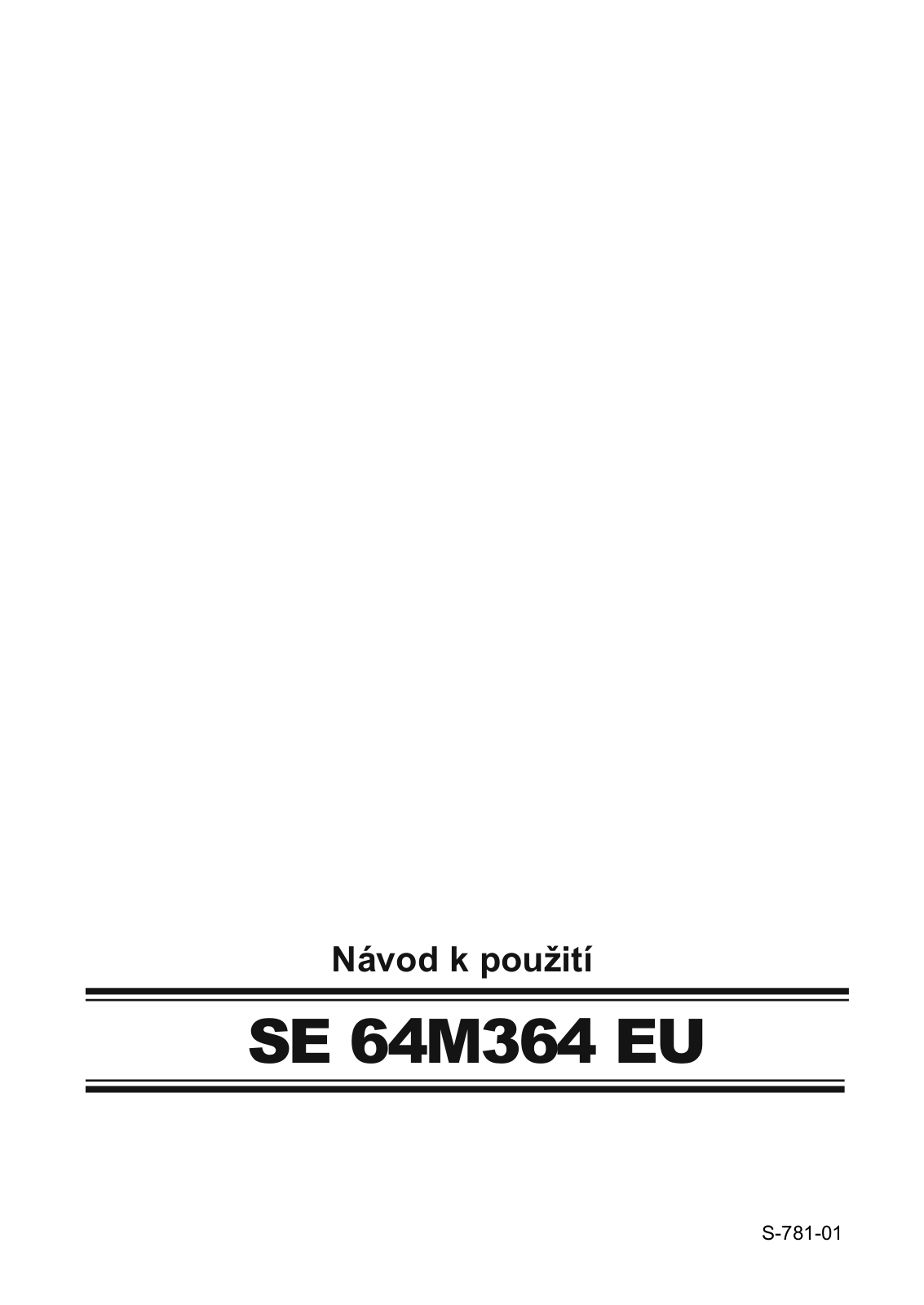 Siemens SE64M364EU User Manual